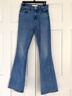 MOTHER The Weekender -
 High-Rise Flared Jeans [26]